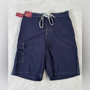 Merona Xavier Navy Swim‎ Shorts
